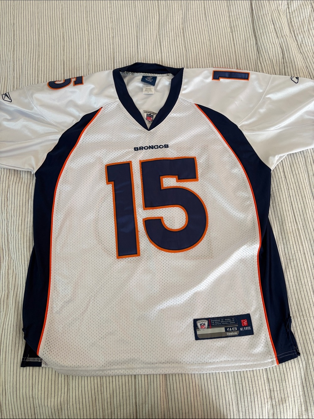 Reebok Denver Broncos Tim Tebow #15 Football Jersey